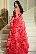 Jovani 42187 3D Floral Skirt Off The Shoulder Dress