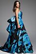 Jovani 42436 Strapless Neckline Oversized Bow Open Back Dress