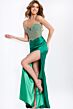 Jovani 42845 Strapless Sweetheart Neckline Beaded Corset Top Dress