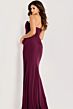Jovani 42935 Sweetheart Keyhole Neckline Ruched Dress