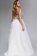 Jovani 43412 Plunging Sweetheart Neckline Embellished Corset Top Dress