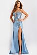 Jovani 43415 Strapless Sweetheart Neckline Corset-Style Bodice Dress