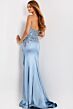 Jovani 43415 Strapless Sweetheart Neckline Corset-Style Bodice Dress