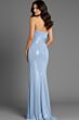 Jovani 43651 Metallic Strapless Sweetheart Neckline Fitted Dress
