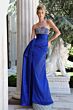 Jovani 43674 Strapless Neckline Rhinestone-Embellished Top Dress