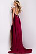 Jovani 43699 Embellished Choker-Style Neckline Column Dress