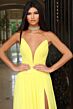 Jovani 44405 Ruched Bodice Plunging Neck Dress
