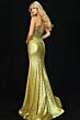 Jovani 44429 Plunging V-Neckline Embellished Dress