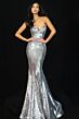 Jovani 44467 Sweetheart Neckline Strapless Sequin Dress