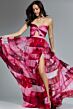 Jovani 44800 Midriff Keyhole Strapless Boho Dress