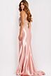Jovani 45593 Sweetheart Neckline High Slit Strapless Dress