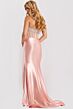 Jovani 45593 Sweetheart Neckline High Slit Strapless Dress