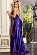 Jovani 45857 Embroidered Bodice Ruched Skirt Dress
