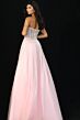 Jovani 45885 Midriff Cutout Illusion Corset Dress