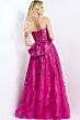 Jovani 45913 Bow Back Plunging Neckline Strapless Dress