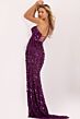 Jovani 46714 Strapless Sweetheart Neckline Pailletes Dress