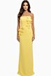 Jovani 46884 Back Slit 3D Flowers Dress
