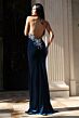 Jovani 47144 Halter Keyhole Neckline Backless Dress