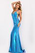 Jovani 47152 Strappy Back Beaded Metallic Dress
