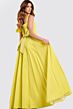 Jovani 47496 Square Neckline Bow Back Dress