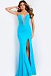 Jovani 47610 Illusion Neckline Hot Fix Dress