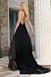 Jovani 47787 High Slit Plunging Halter Neckline Dress