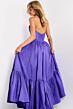 Jovani 47883 Corset Bodice Strapless Boho Dress