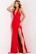 Jovani 48068 Halter Neckline Hot Fix Dress