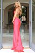 Jovani 48070 Strappy Back Hot Fix Dress