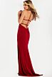 Jovani 48082 Halter Keyhole Neckline Exposed Back Dress