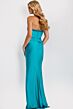 Jovani 48157 Crisscross Waist Strapless Corset Dress