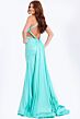 Jovani 48291 Exposed Back Halter Neck Dress