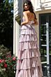 Jovani 48341 Tiered Ruffle Skirt Sweetheart Neckline Dress