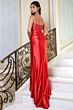Jovani 48364 High Slit Beaded Corset Top Dress