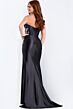 Jovani 48371 High Slit Strapless Dress