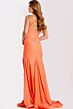 Jovani 48398 Crisscross Keyhole Halter Neck Glitter Dress