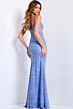 Jovani 48488 Slit Skirt Embellished Dress