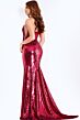 Jovani 48511 Corset Bodice Sequin Dress