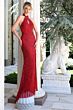Jovani 48531 Halter Keyhole Neckline Embellished Dress