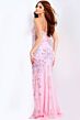 Jovani 48578 Sweetheart Neckline Sequin Dress