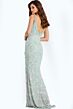 Jovani 48611 Plunging V-Neck Sequin Dress