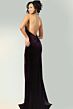 Jovani 48960 Halter Keyhole Neckline Backless Dress