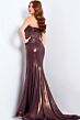 Jovani 48971 High Slit Sweetheart Keyhole Neckline Dress