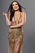 Jovani 49047 Plunging Neckline Beaded Mesh Nude Dress