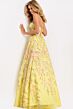 Jovani 49070 Strapless Floral Sequin Dress