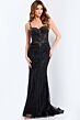 Jovani 49117 Spaghetti Strap Embellished Dress