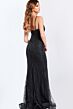 Jovani 49117 Spaghetti Strap Embellished Dress