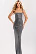 Jovani 49162 Back Slit Beaded Dress