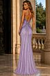 Jovani 49224 Plunging Neckline Beaded Dress