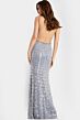 Jovani 49225 Spaghetti Strap Backless Dress